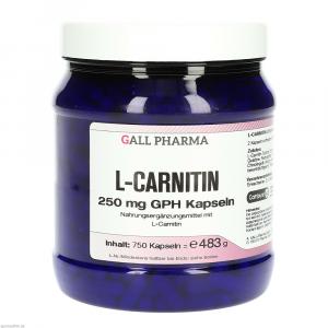 L-CARNITIN 250 mg GPH Kapseln