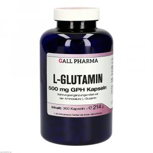 L-GLUTAMIN 500 mg GPH Kapseln