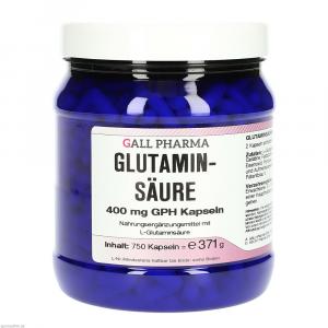 L-GLUTAMINSÄURE 400 mg GPH Kapseln