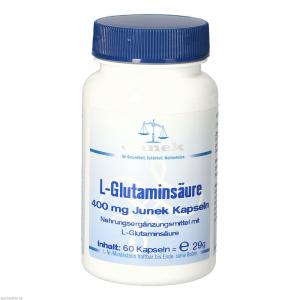 L-GLUTAMINSÄURE 400 mg Junek Kapseln