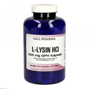 L-LYSIN 500 mg Kapseln
