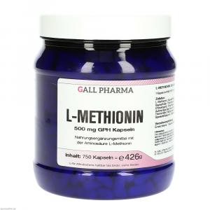 L-METHIONIN 500 mg GPH Kapseln