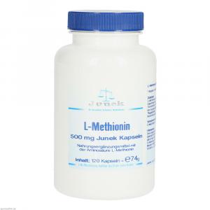 L-METHIONIN 500 mg Junek Kapseln