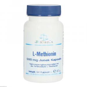 L-METHIONIN 500 mg Junek Kapseln