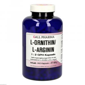 L-ORNITHIN/L-ARGININ 1:2 GPH Kapseln