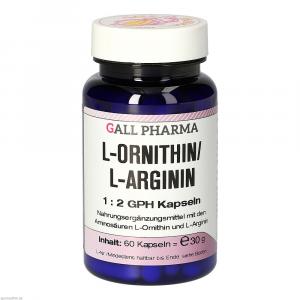 L-ORNITHIN/L-ARGININ 1:2 GPH Kapseln