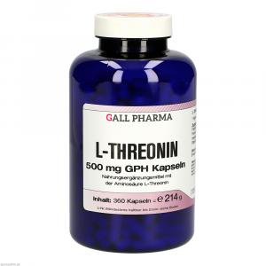 L-THREONIN 500 mg GPH Kapseln