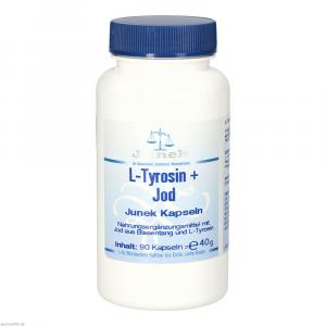 L-TYROSIN+JOD Junek Kapseln