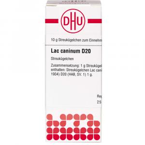 LAC CANINUM D 20 Globuli