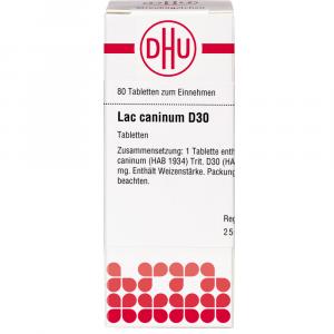 LAC CANINUM D 30 Tabletten