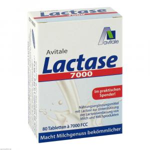LACTASE 7.000 FCC Tabletten im Spender