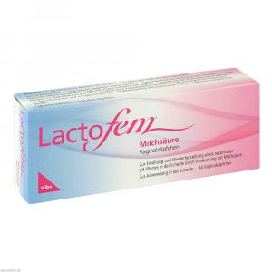LACTOFEM Milchsäure Vaginalzäpfchen