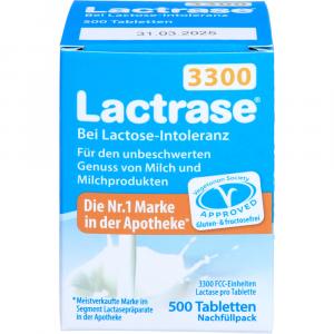 LACTRASE 3.300 FCC Tabletten i.Klicksp.Nachfüllp.