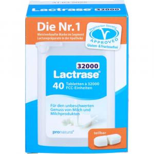 LACTRASE 32.000 FCC Tabletten teilbar im Spender