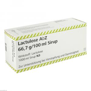 LACTULOSE AbZ 66,7 g/100 ml Sirup