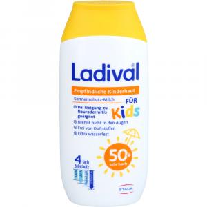 LADIVAL empfindliche Kinderhaut Milch LSF 50+