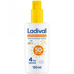 LADIVAL empfindliche Kinderhaut Spray LSF 50+