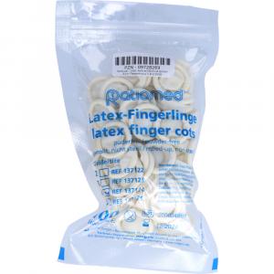 LATEX-FINGERLINGE puderfrei Gr.L