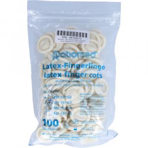 LATEX-FINGERLINGE puderfrei Gr.M