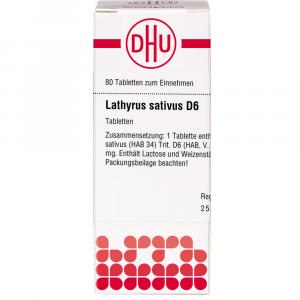 LATHYRUS SATIVUS D 6 Tabletten