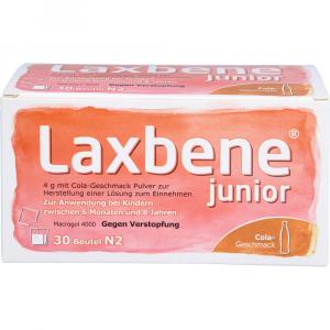 LAXBENE junior 4 g Cola PLE Kdr.6 Mon.-8 Jahre