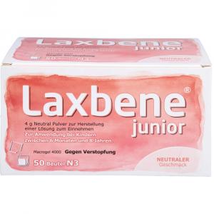 LAXBENE junior 4 g Neutral PLE Kdr.6 Mon.-8 Jahre
