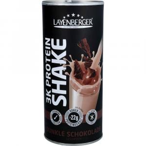 LAYENBERGER 3K Protein Shake dunkle Schokolade Plv