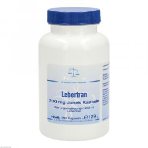 LEBERTRAN 500 mg Junek Kapseln