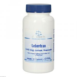 LEBERTRAN 500 mg Junek Kapseln