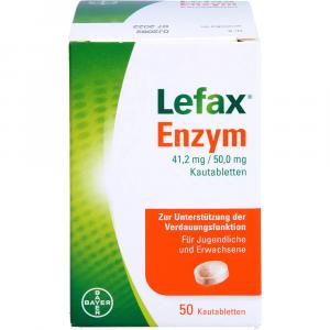 LEFAX Enzym Kautabletten