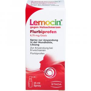 LEMOCIN Flurbiprofen 8,75mg/Dosis Spray Anw.Mundhö