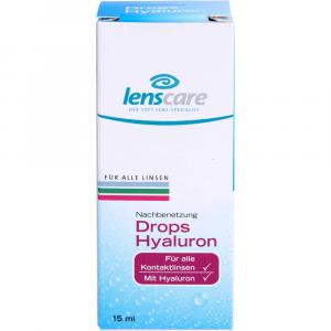 LENSCARE Drops Hyaluron Lösung