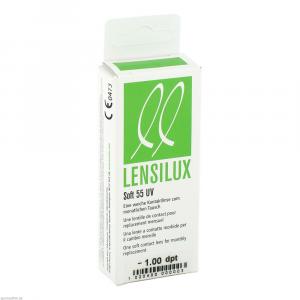 LENSILUX 55 UV Monatslinse weich -1,00 dpt
