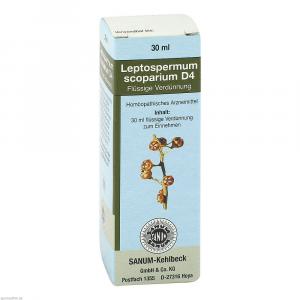 LEPTOSPERMUM scoparium D 4 Tropfen zum Einnehmen