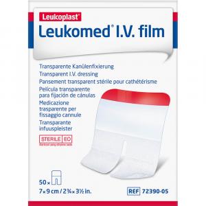 LEUKOMED I.V. film 7x9 cm Pflaster