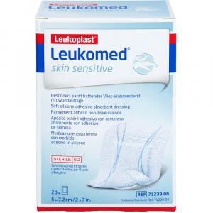 LEUKOMED skin sensitive steril 5x7,2 cm
