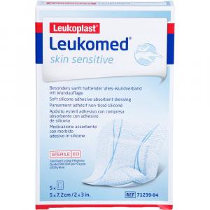 LEUKOMED skin sensitive steril 5x7,2 cm