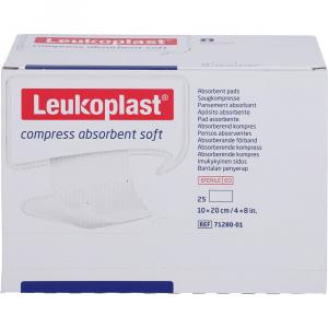 LEUKOPLAST compress absorbent soft steril 10x20cm