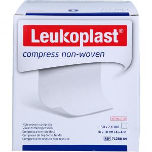 LEUKOPLAST compress non-woven 10x10cm ste.4f Spl.