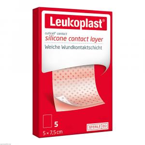 LEUKOPLAST Cuticell Contact steril 5x7,5 cm