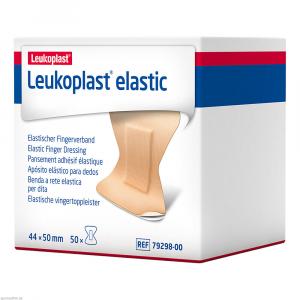LEUKOPLAST Elastic Fingerkuppenpflaster 44x50 mm