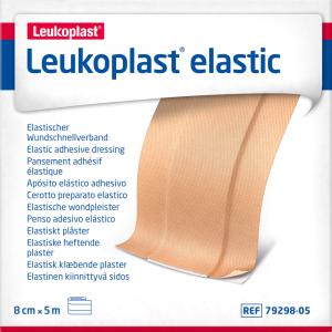 LEUKOPLAST Elastic Pflaster 8 cmx5 m Rolle