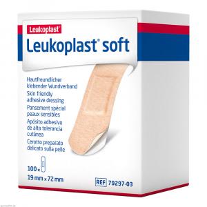 LEUKOPLAST soft Pflasterstrips 19x72 mm