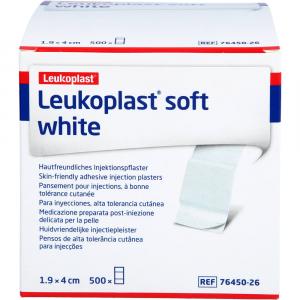 LEUKOPLAST soft white Injektionspfl.Str.19x40 mm