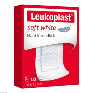 LEUKOPLAST soft white Pflasterstrips 38x72 mm