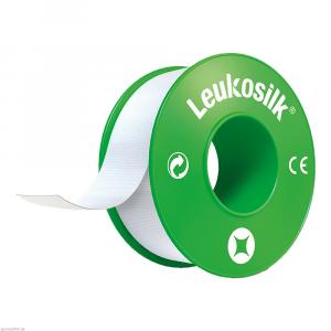 LEUKOSILK 1,25 cmx9,2 m