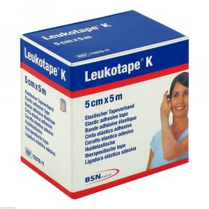 LEUKOTAPE K 5 cm hautfarben