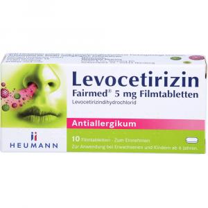 LEVOCETIRIZIN Fairmed 5 mg Filmtabletten