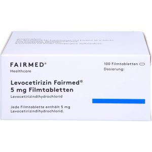 LEVOCETIRIZIN Fairmed 5 mg Filmtabletten