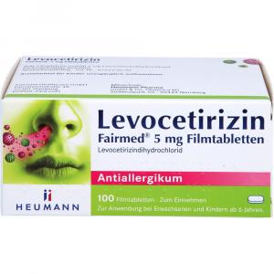 LEVOCETIRIZIN Fairmed 5 mg Filmtabletten